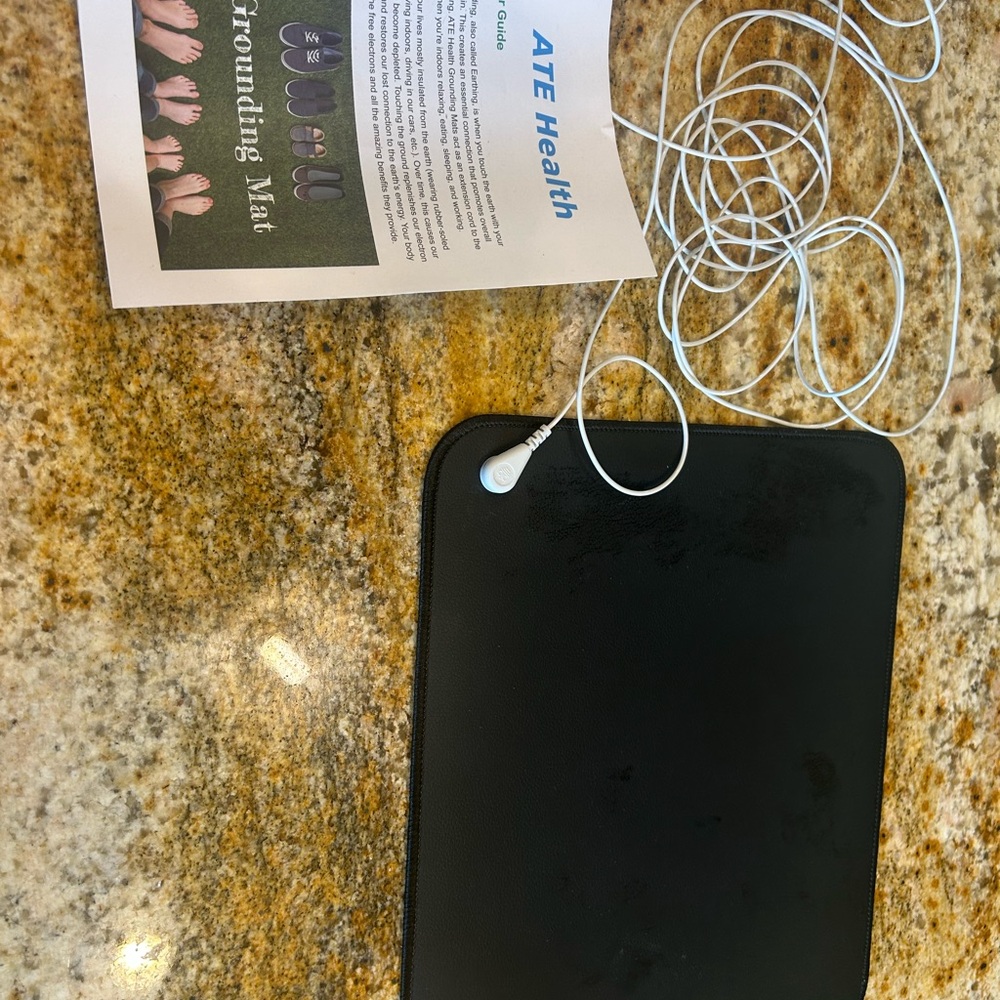 Black Grounding Mat/Mouse Pad